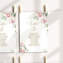  och eukalyptus Bordsnummer 3 Sittdiagram