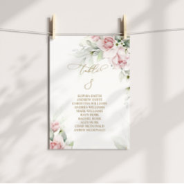  och eukalyptus Bordsnummer 8 Sittdiagram