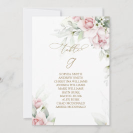  och eukalyptus Bordsnummer 9 Sittdiagram