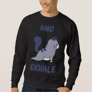 och Exhale Yoga Lång Ärmad Tröja