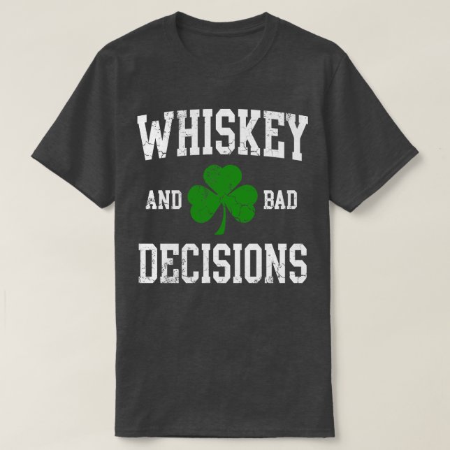 Och felaktiga beslut, St patricks day T Shirt (Design framsida)