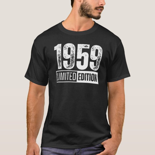 Och född 1959 t shirt (Framsida)