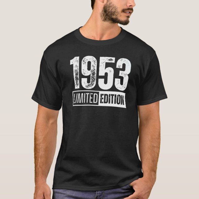 Och född år 1953 t shirt (Framsida)