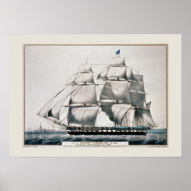 Och, "Frigate Cumberland" Poster (Framsidan)