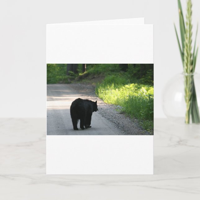 och gå in i ljuset kort (Framsida)