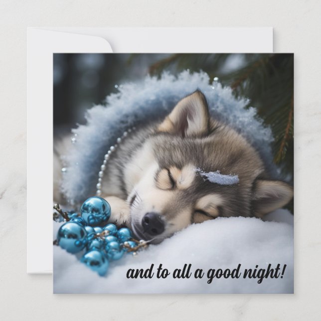 Och god natt till alla  inbjudningar (Framsida)