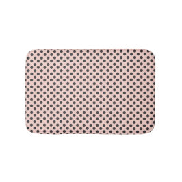  och Grått Polka Dot Bath Mat Badrumsmatta
