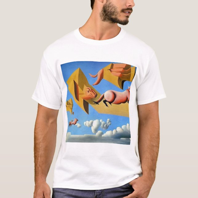 Och Grisar flyger T Shirt (Framsida)