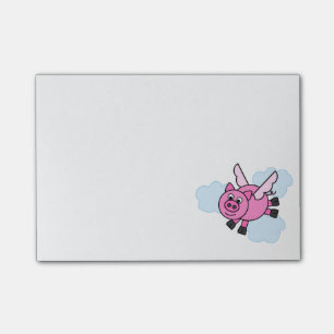 Och grisstyrkafluga! post-it block