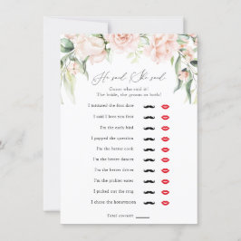 och grön sa hon: "Shower Game" Inbjudningar