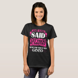 Och guden sade att Let där är utslagsplatser fö T Shirt