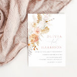 och Guld Fabulous Blommigt Bröllop Inbjudningar<br><div class="desc">Bröllopinbjudan för  Blommigt och Guld finns också som en digital bröllopsinbjudan Se matchningssamling i Niche och Nest Store</div>