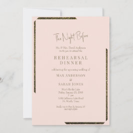  och Guld, som brinner natten före Inbjudningar