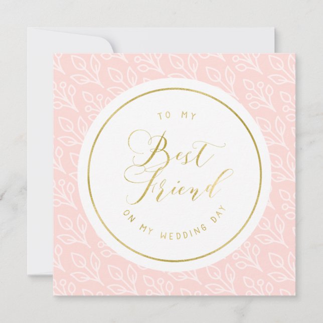  och Guld till min bästa vänliga Bröllopsdag (Framsida)