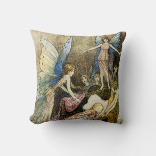 Och, gulligt sång, rund dom bed kudde
