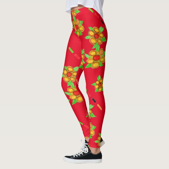  och Gult Leggings (Vänster)