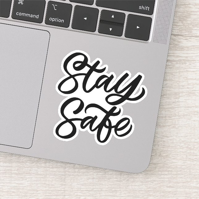 Och håll dig Säker Klistermärken (Detalj)