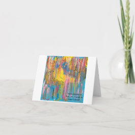 "Och han blåste på dem.. nej 2" vikt hälsning Kort