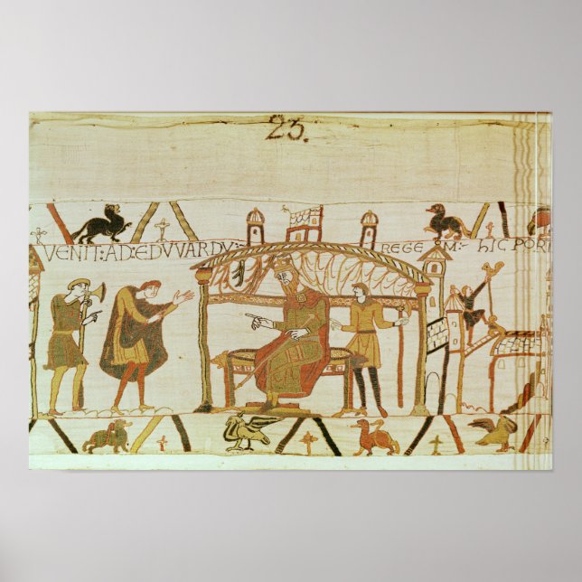 Och han kommer före Kung Edward Poster (Framsidan)
