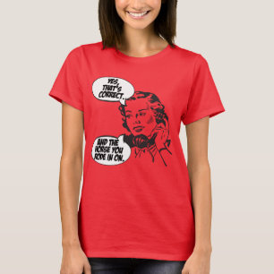 Och hästen du råkade in i t shirt