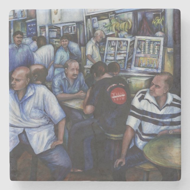 Och hon gifte sig med Mailman, Singapore Underlägg Sten (Framsidan)