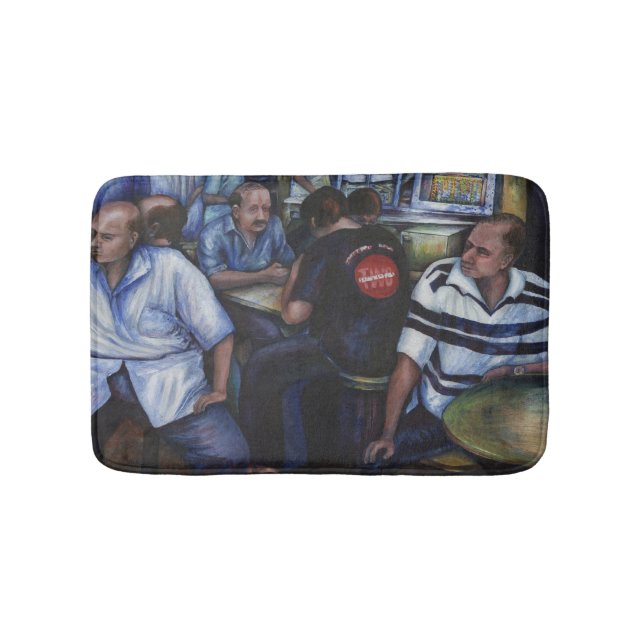 Och... Hon gifte sig med sjömannen Badrumsmatta (Framsidan)