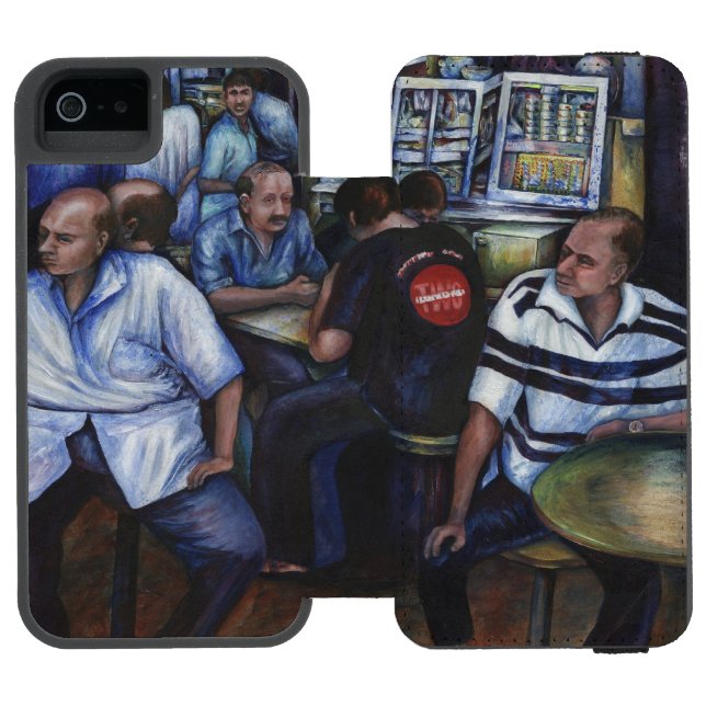 Och.. hon gifte sig med sjömannen incipio iPhone wallet skal (Folio Öppen)