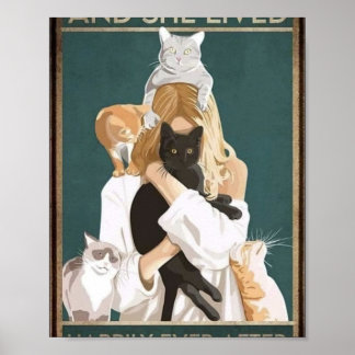 Och hon levde lyckligt förr. poster