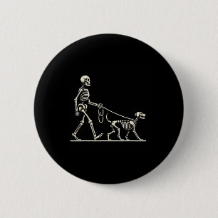 Och Hund Lazy Halloween Costume Funny Skull Pet Knapp
