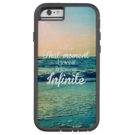 Och i det ögonblicket var vi oändliga.