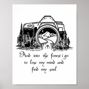 Och in i skogen går jag för att förlora mitt förnu poster