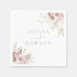 och ivorianska Elegant bröllop Pappersservett