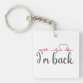 Och.. Jag är tillbaka! Hjärtattack Survivor-citat