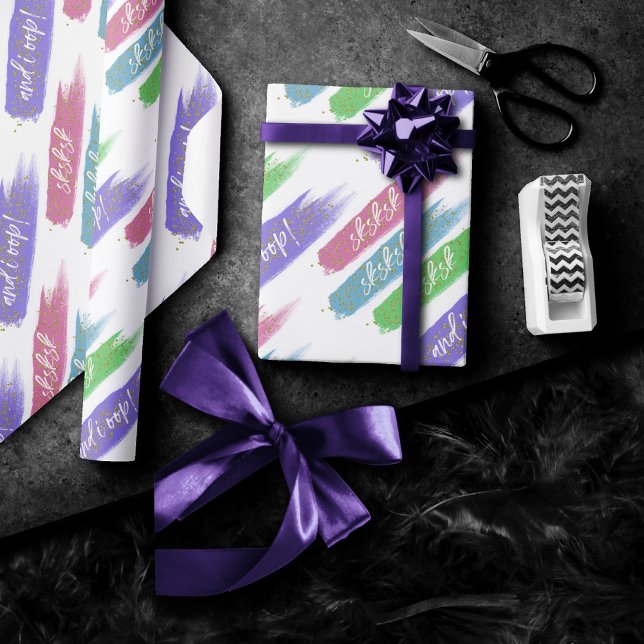 Och jag går | Skalpenselpenselpenselns giglistra p Presentpapper (Skapare uppladdad)