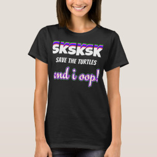 Och jag går ut på Spara av Turtles-notan. T Shirt
