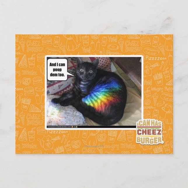 Och jag kan poopdem för vykort (Framsida)