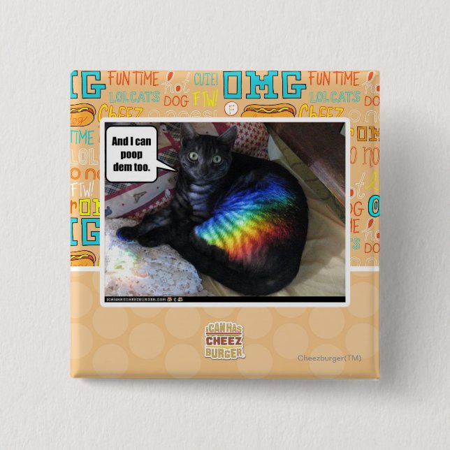 Och jag kan poppa dem också. knapp (Framsida)