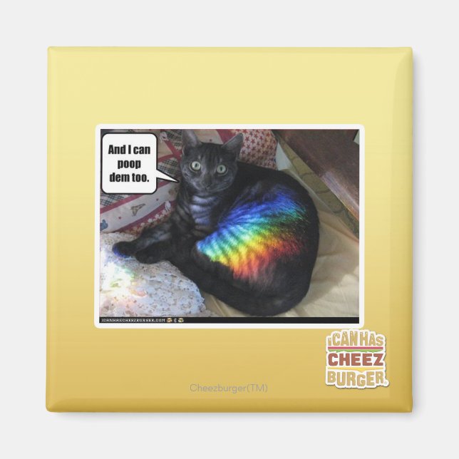 Och jag kan poppa dem också. magnet (Framsidan)