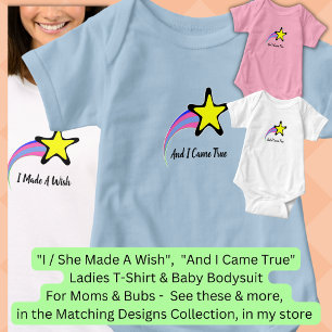 Och jag kom som sann, Rosa, vit eller blå T Shirt