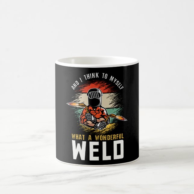 Och jag Tänkor till mig själv vilken underbar svet Kaffemugg (Center)