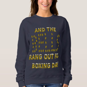 Och klockorna ringde ut för Boxing Day jul T Shirt