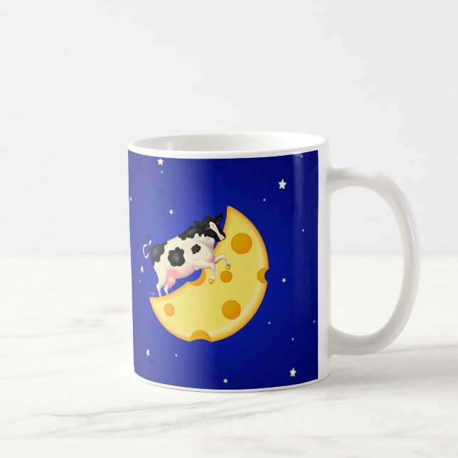 Och Koken drunknade över osten Måne Kaffemugg (Höger)