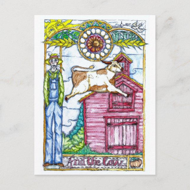 Och kummeln vykort (Framsida)