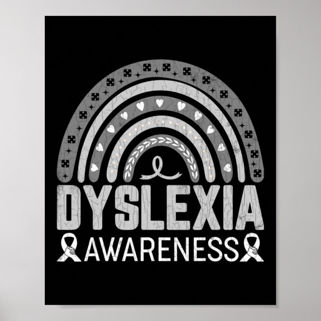 Och läs från Dyslexia Awareness Graphic Poster (Framsidan)