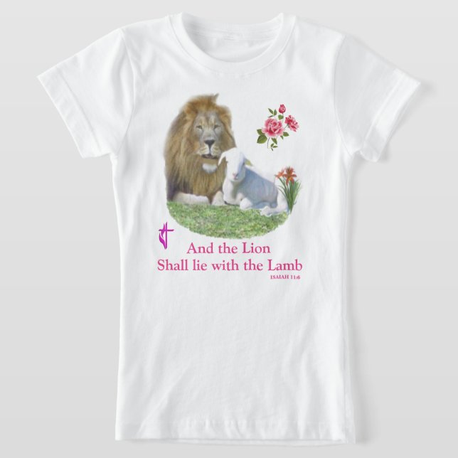 Och Lejona ska ljuga lampan T Shirt (Laydown)