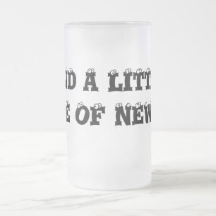 OCH LITE ÖGA AV NEWT! FROSTAT ÖLGLAS