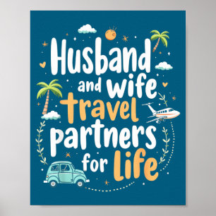 Och make hustru reser partners liv poster