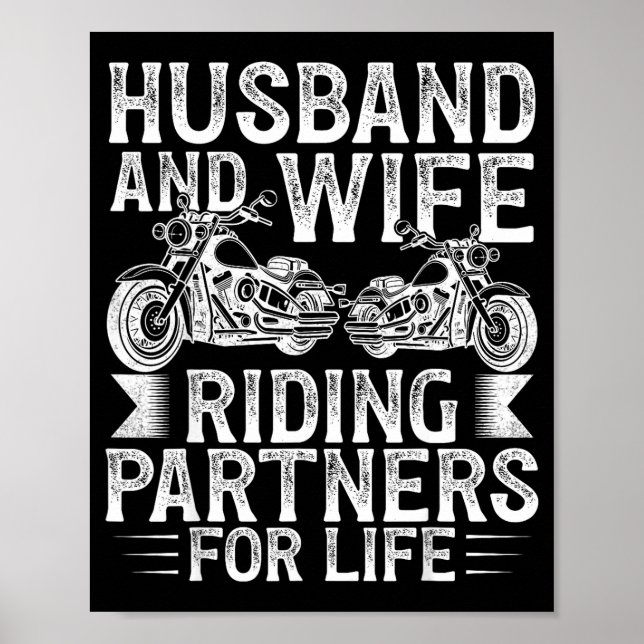 Och make och hustru ridande partner liv poster (Framsidan)