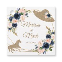 och marinsk Kentucky Derby Bröllop