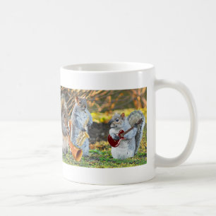 Och musikbandet som lekas på kaffemugg